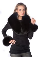 Fur Cuffs – Black Fox Cuffs – Madison Avenue Mall Furs