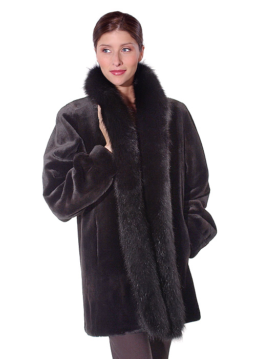 Sheared Mink Jacket – Reversible to Fabric | Madison Avenue Mall Furs
