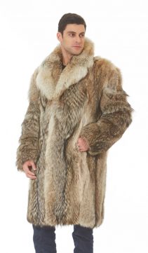 Long Mens Fox Fur Coat Rel Fur Coats Men Oversized Fur Coats Male