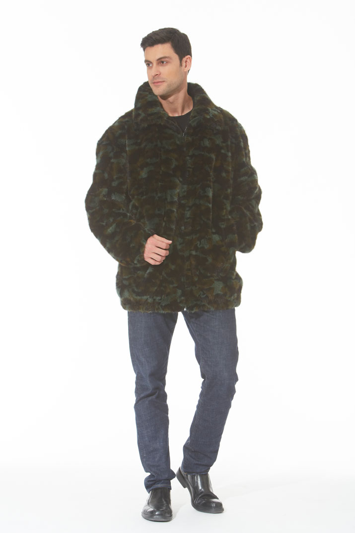 Compare prices for Monogram Camo Mink Fur Jacket (1A5ZVR) in