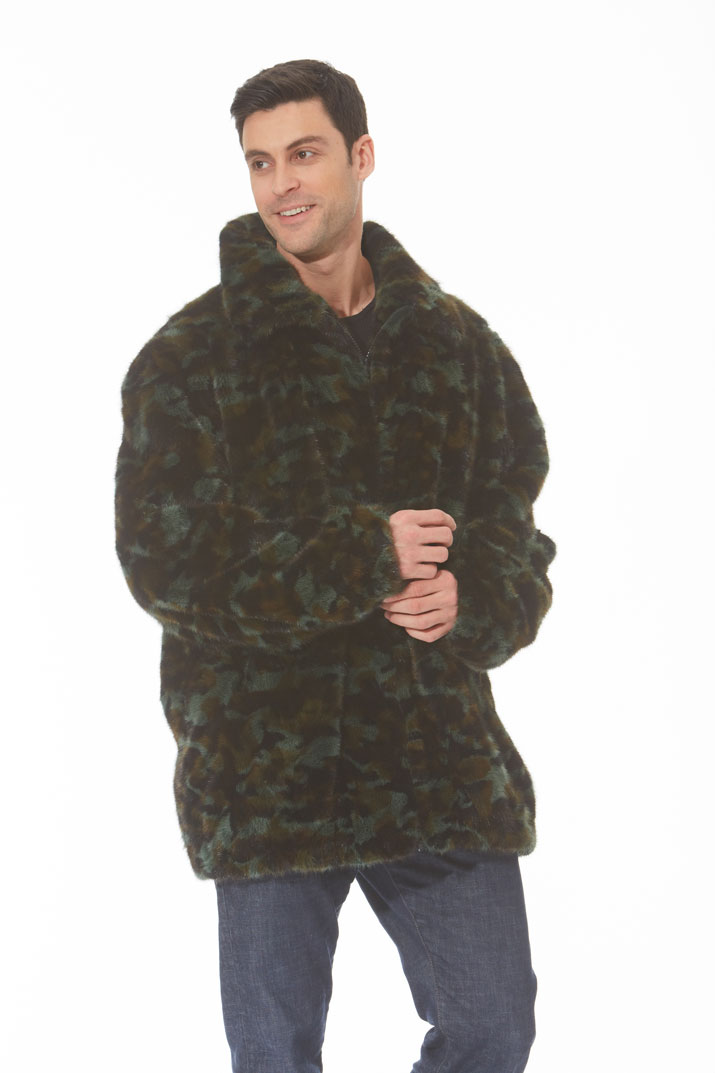Compare prices for Monogram Camo Mink Fur Jacket (1A5ZVR) in