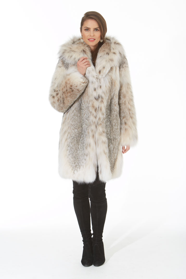 Canadian Lynx Hooded Jacket Stroller – Madison Avenue Mall Furs