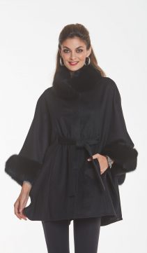 black - cashmere-cape